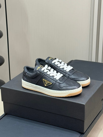 PRADA Downtown nappa leather sneakers - UNISEX