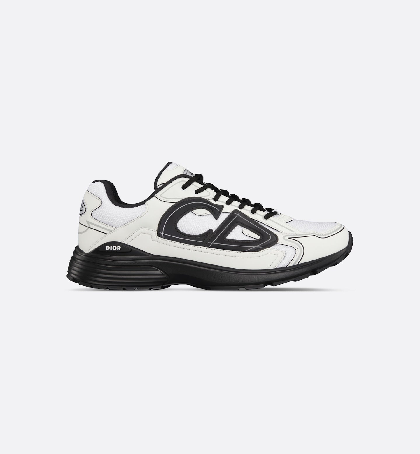 DIOR B30 Sneakers White Mesh and White Technical Fabric