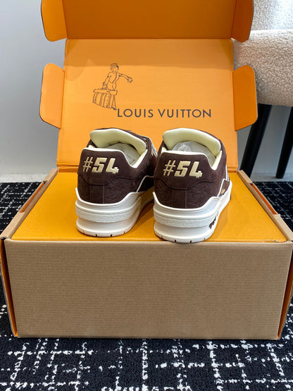 LV Trainer Sneaker Gamusa Marron