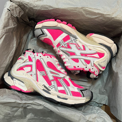 BALENCIAGA RUNNER White Flou Pink