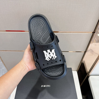 AMIRI Sunday Slides Black