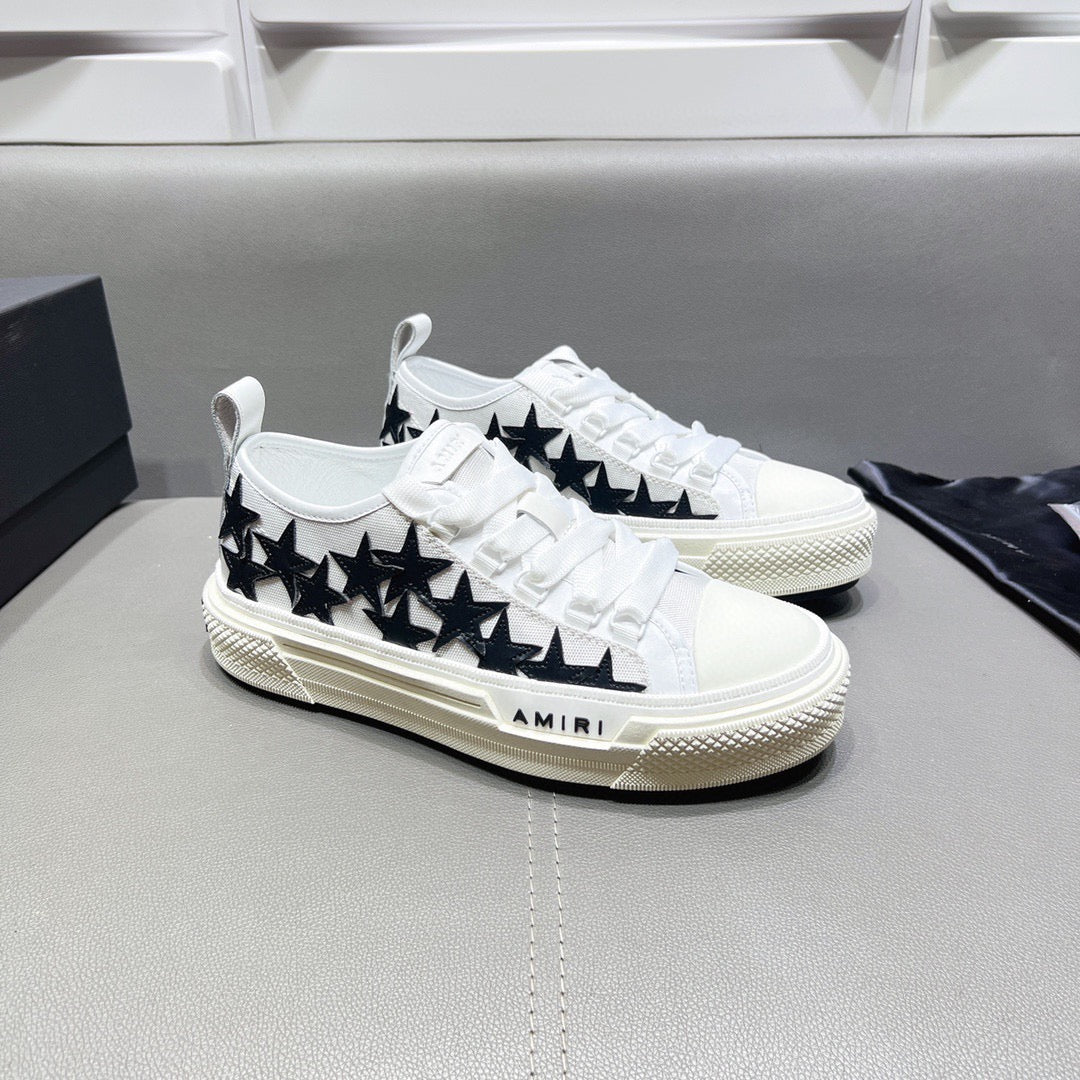 AMIRI - STARS COURT LOW White