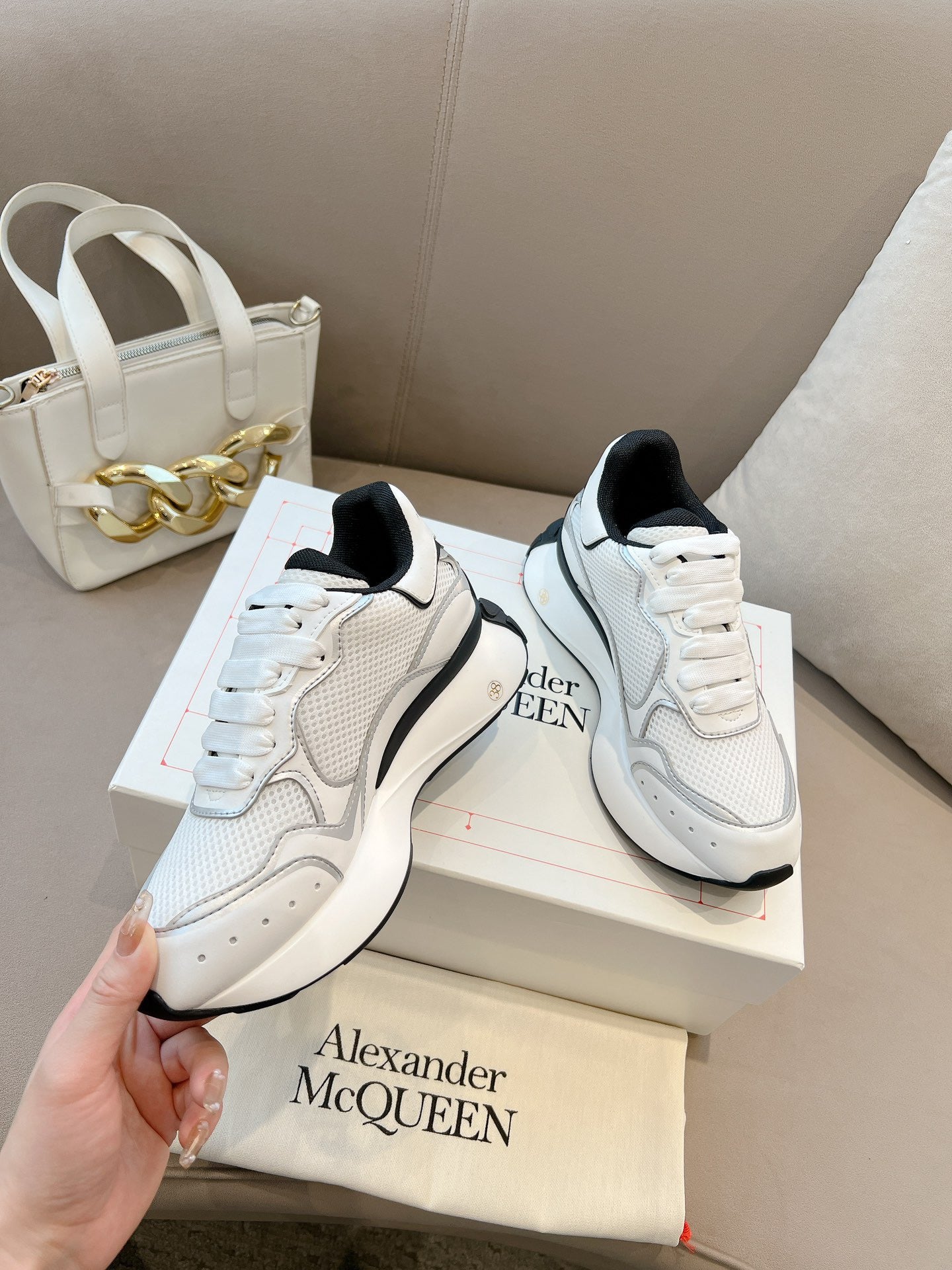 Alexander McQueen Sprint Runner Sneakers