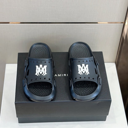 AMIRI Sunday Slides Black