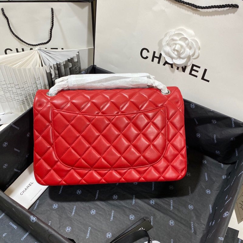 CHANEL CLASICA CIERRE PLATEADO