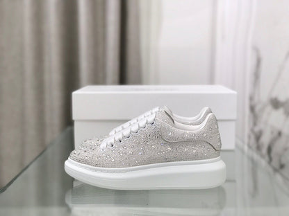 Alexander McQueen Oversized Sneakers Crystal Embellished