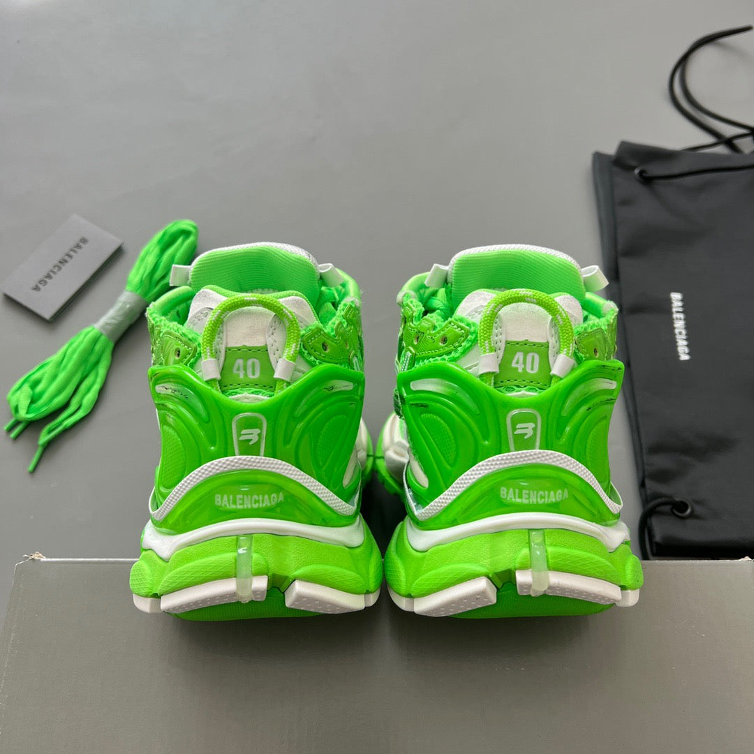 BALENCIAGA RUNNER Flou Green