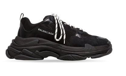 Balenciaga Triple S In Black Full