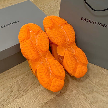 Balenciaga Triple S Clear Sole Orange