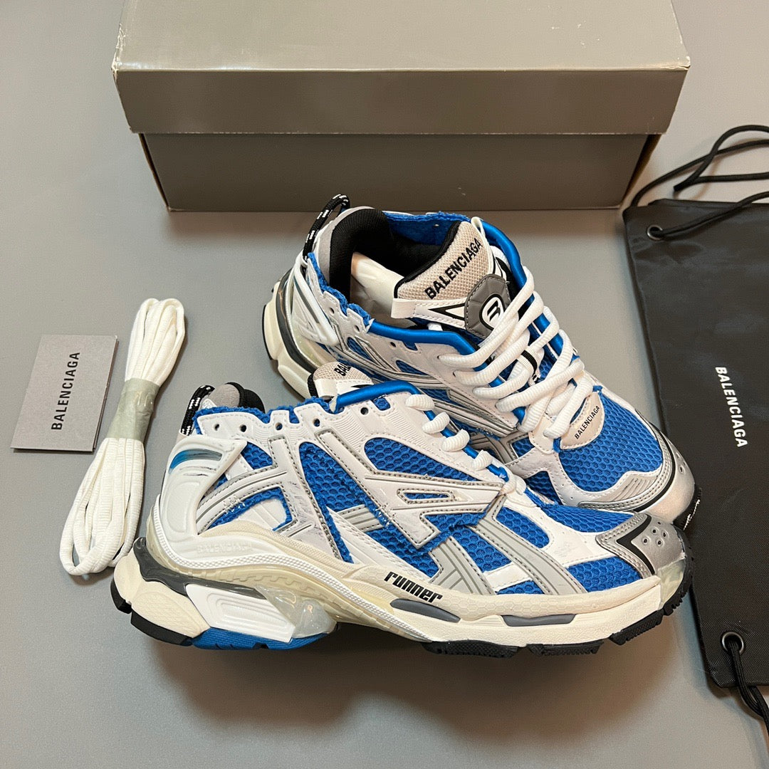 BALENCIAGA RUNNER Blue Gre