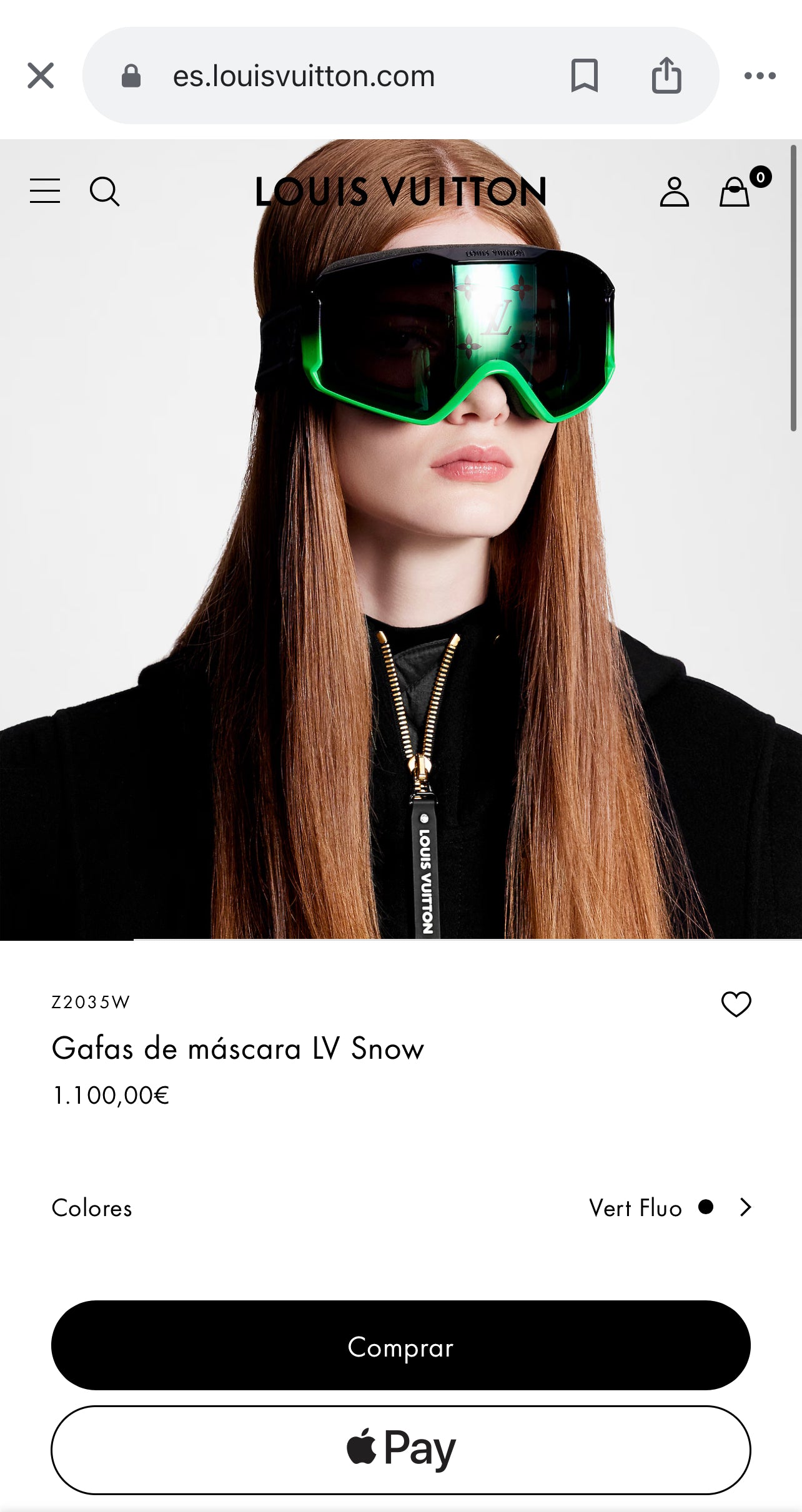 LV SNOW Gafas de mascara