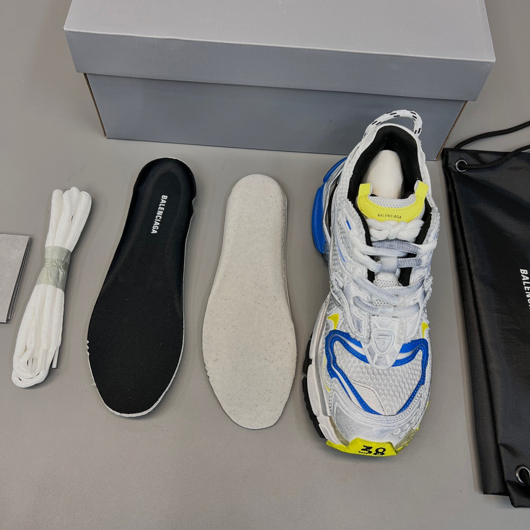 BALENCIAGA RUNNER White Yellow Blue