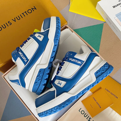 LV Maxi Trainer Sneaker Blue