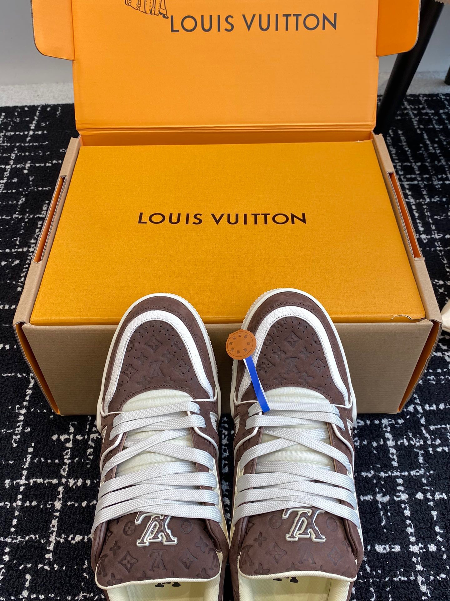 LV Trainer Sneaker Gamusa Marron