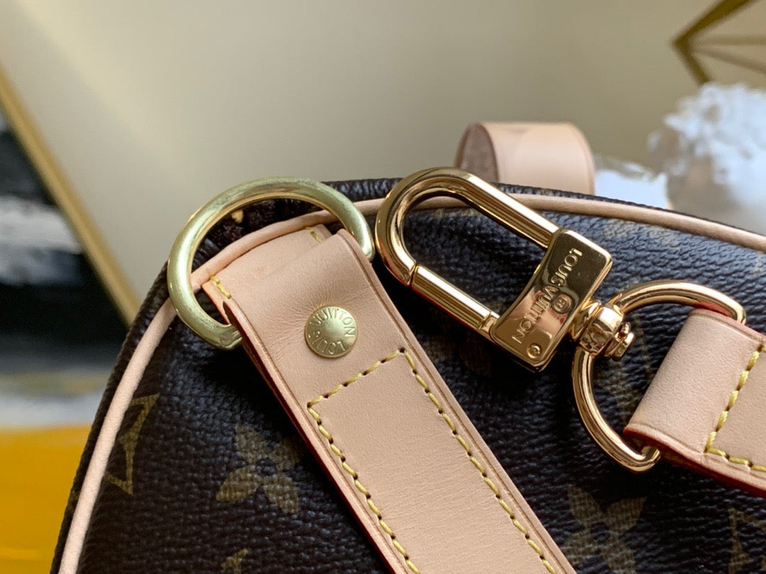 LV Keepall con bandolera monogram