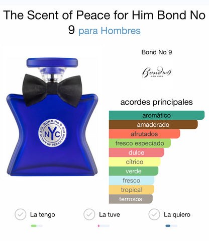 Bond No. 9 The Scent of Peace for Him - 100ml H