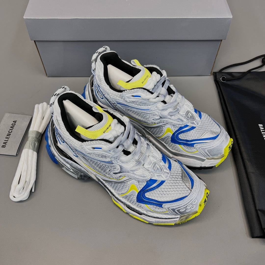 BALENCIAGA RUNNER White Yellow Blue