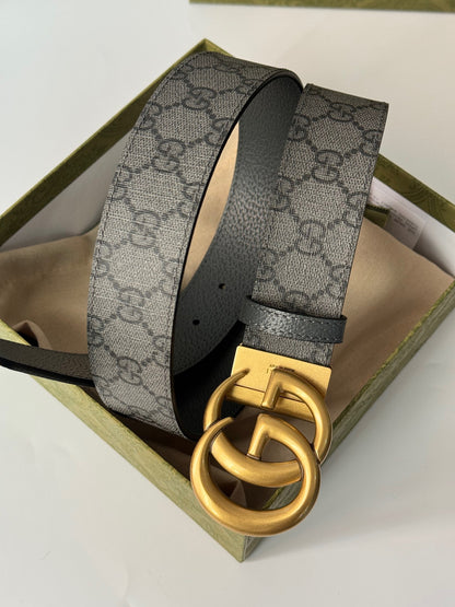 Gucci GG MARMONT REVERSIBLE BELT 3.7cm