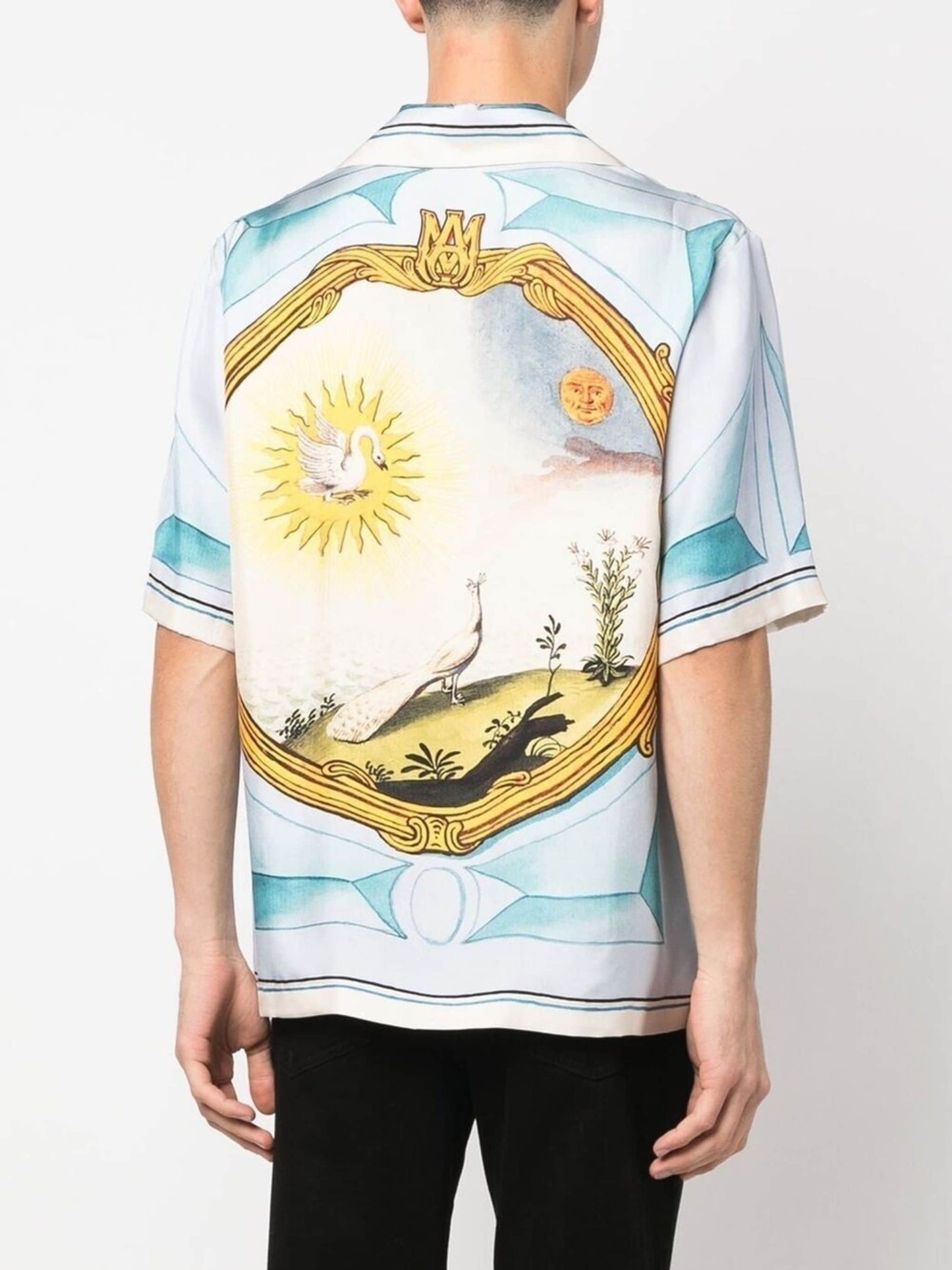 AMIRI CAMISA LANDSCAPE FRAME