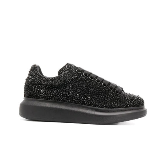 Alexander McQueen Oversized Sneakers Crystal Embellished