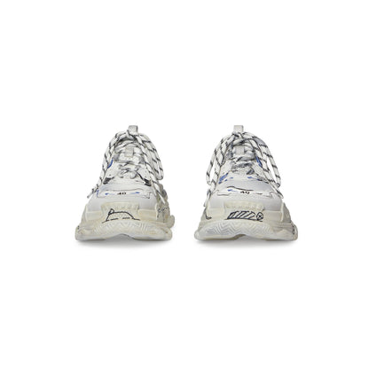 Balenciaga TRIPLE S SKETCH SNEAKER IN WHITE