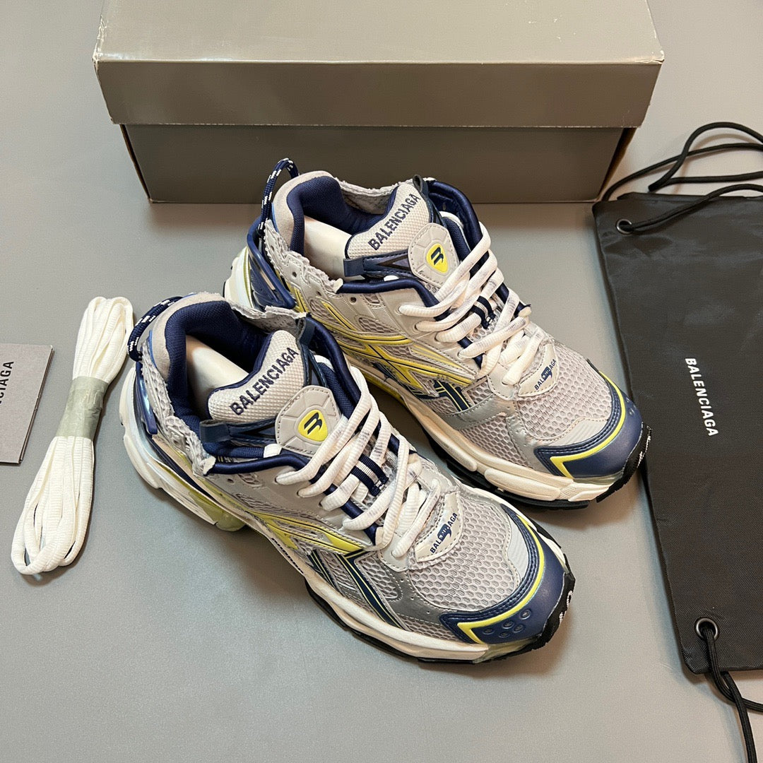 BALENCIAGA RUNNER White Blue Yellow