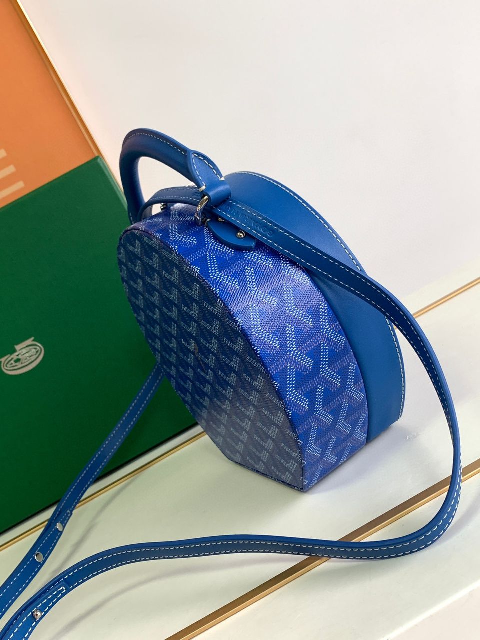 GOYARD The Alto Hatbox Trunk Bag