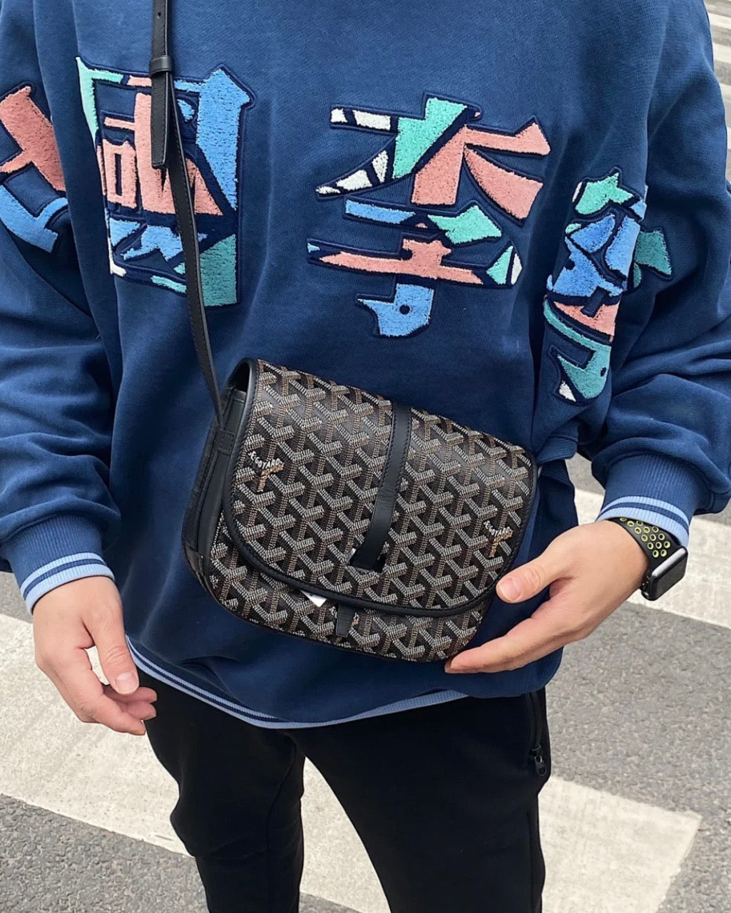 GOYARD Belvedere PM BLACK