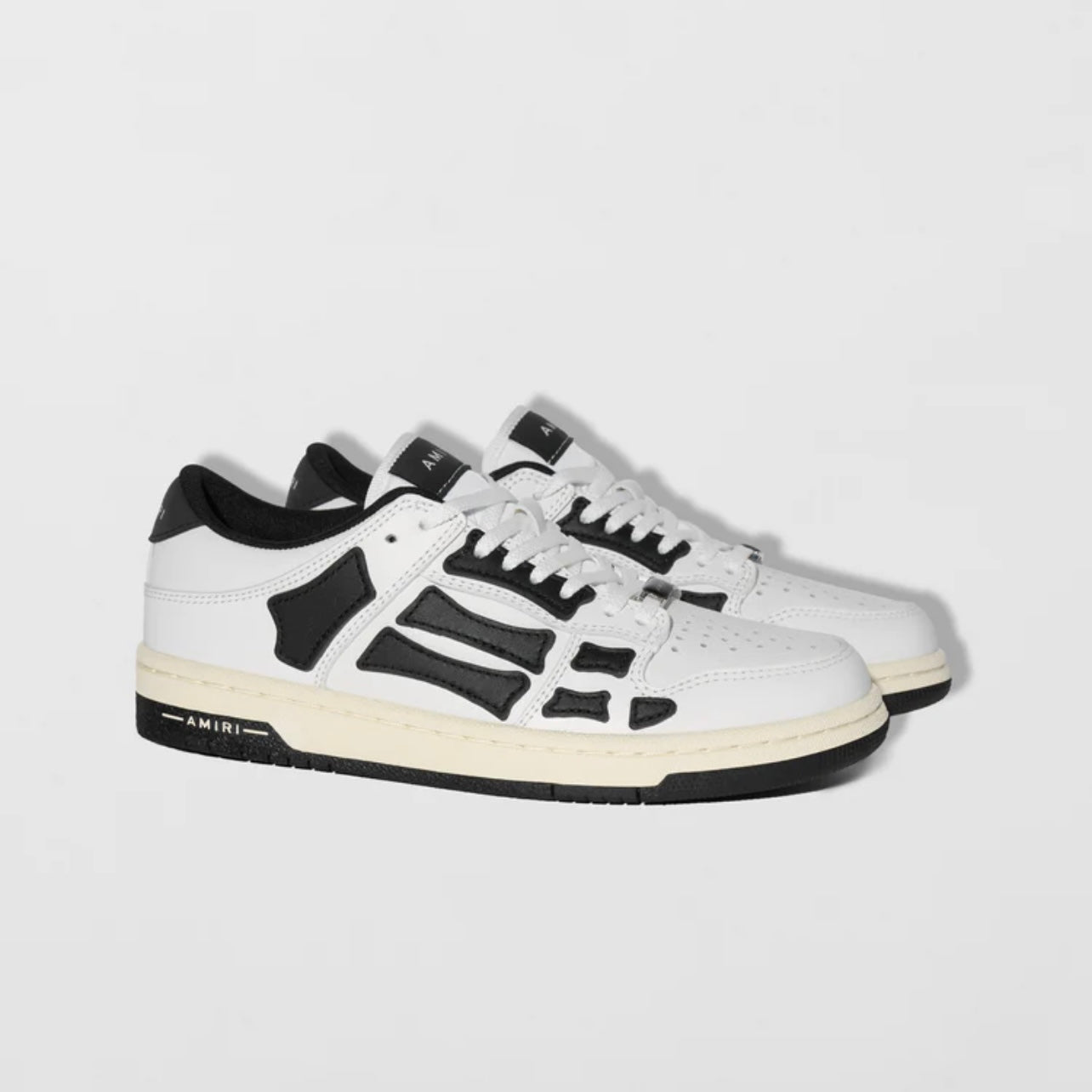 AMIRI - SKEL LOW TOP White/Black