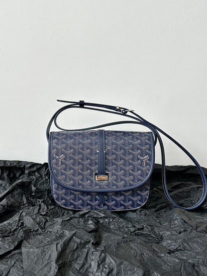 GOYARD Belvedere PM NAVY BLUE