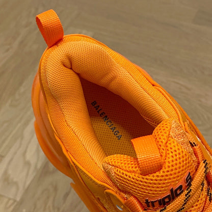 Balenciaga Triple S Clear Sole Orange