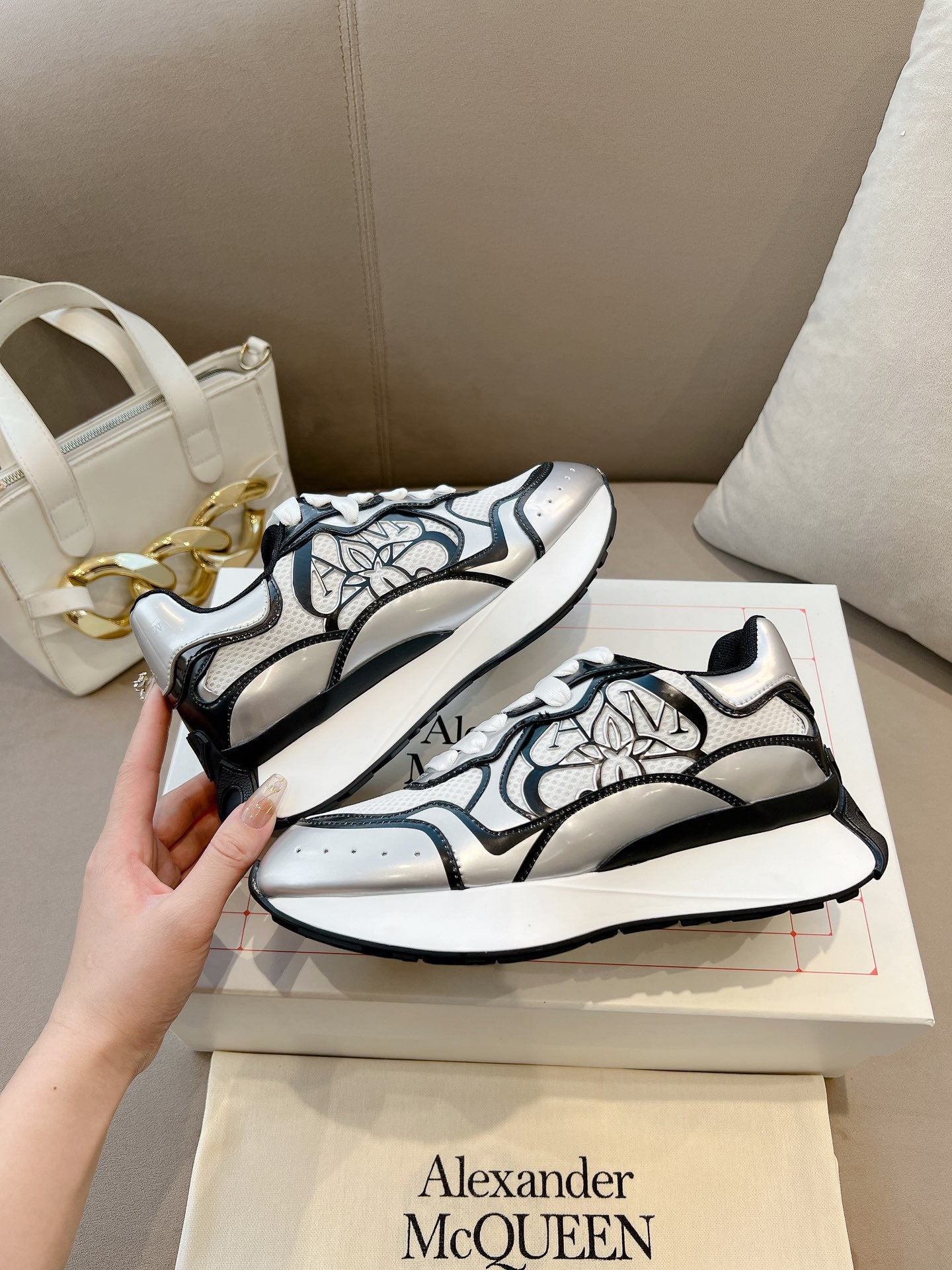 Alexander McQueen Sprint Runner Sneakers