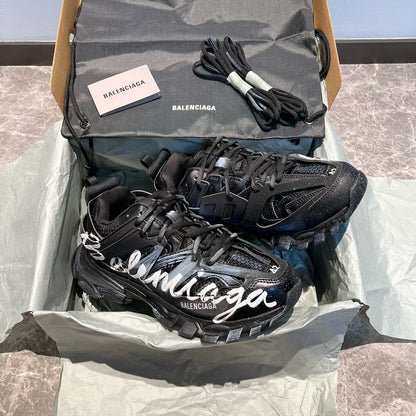 Balenciaga Track Signature Black