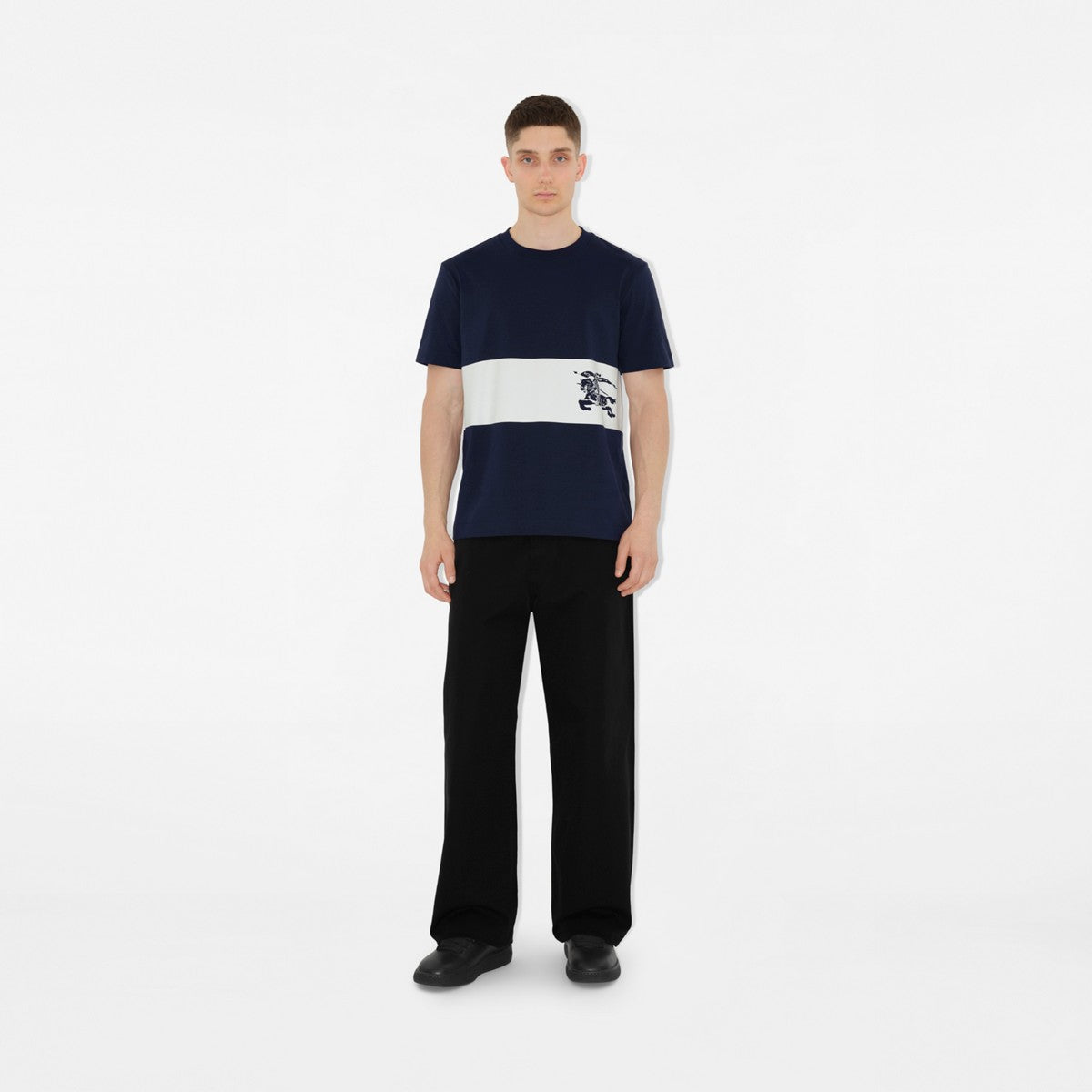 BURBERRY EKD Stripe Cotton T-shirt (Varios colores)