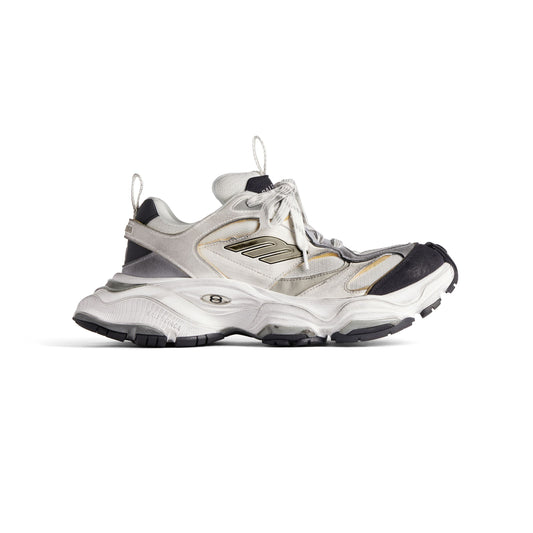 BALENCIAGA CARGO SNEAKERS IN WHITE/GREY