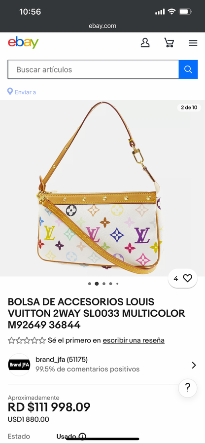 LV M24443 Bolsa multi color