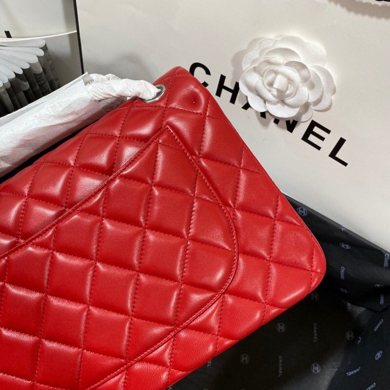 CHANEL CLASICA CIERRE PLATEADO