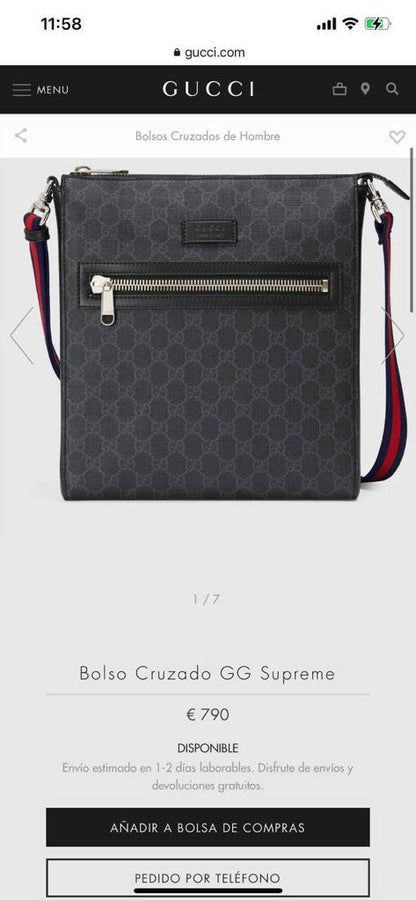 GG CROSSBODY MESSENGER