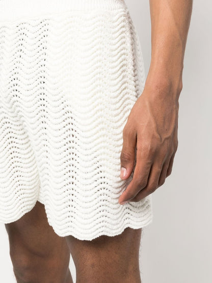 CASABLANCA CROCHET SHORTS