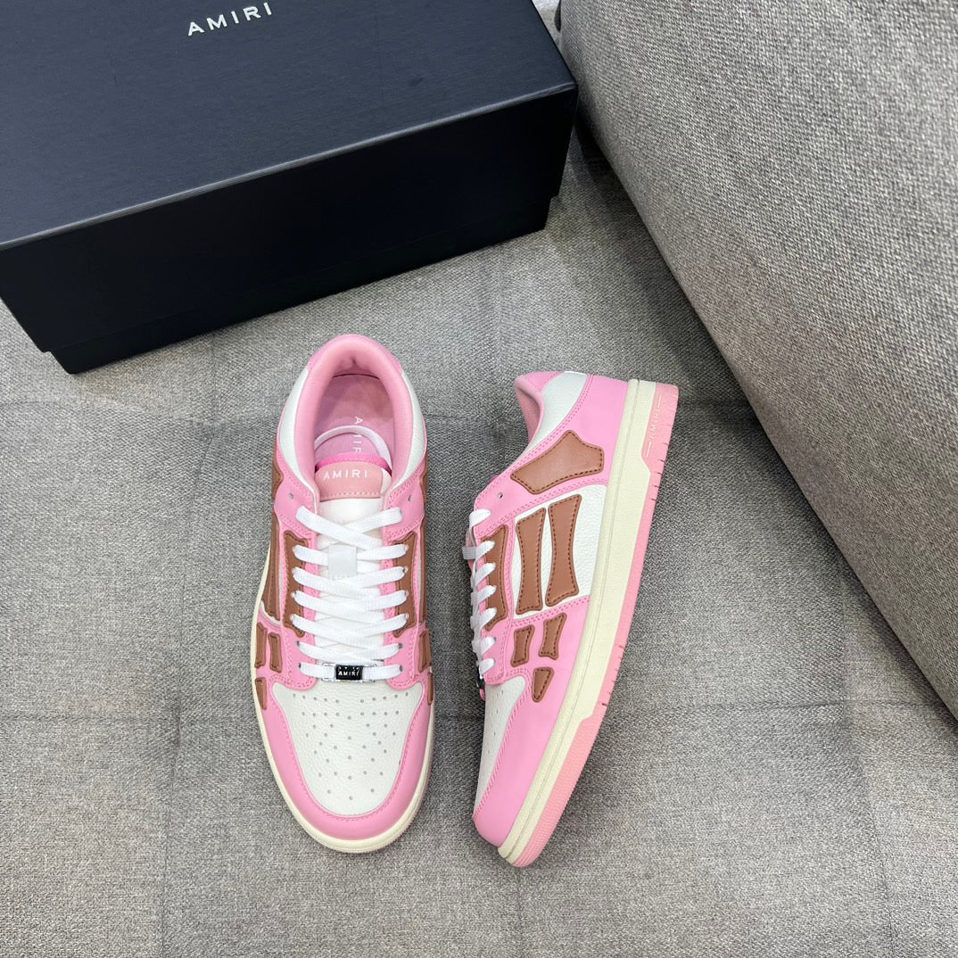 AMIRI - SKEL LOW TOP Baby Pink