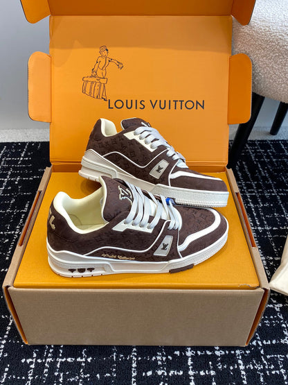 LV Trainer Sneaker Gamusa Marron