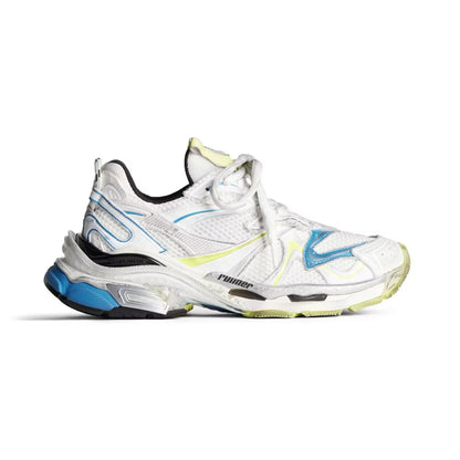 BALENCIAGA RUNNER White Yellow Blue