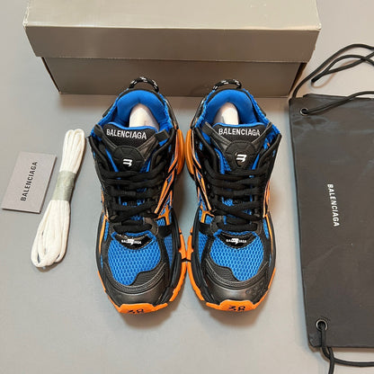 BALENCIAGA RUNNER 'Caged Mesh Runners Knicks Color Way in Multicolor