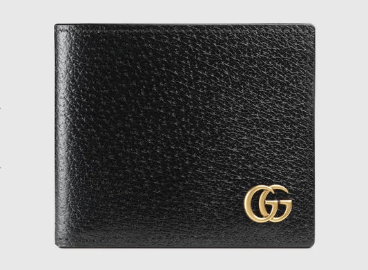 GG MARMONT LEATHER BI-FOLD WALLET