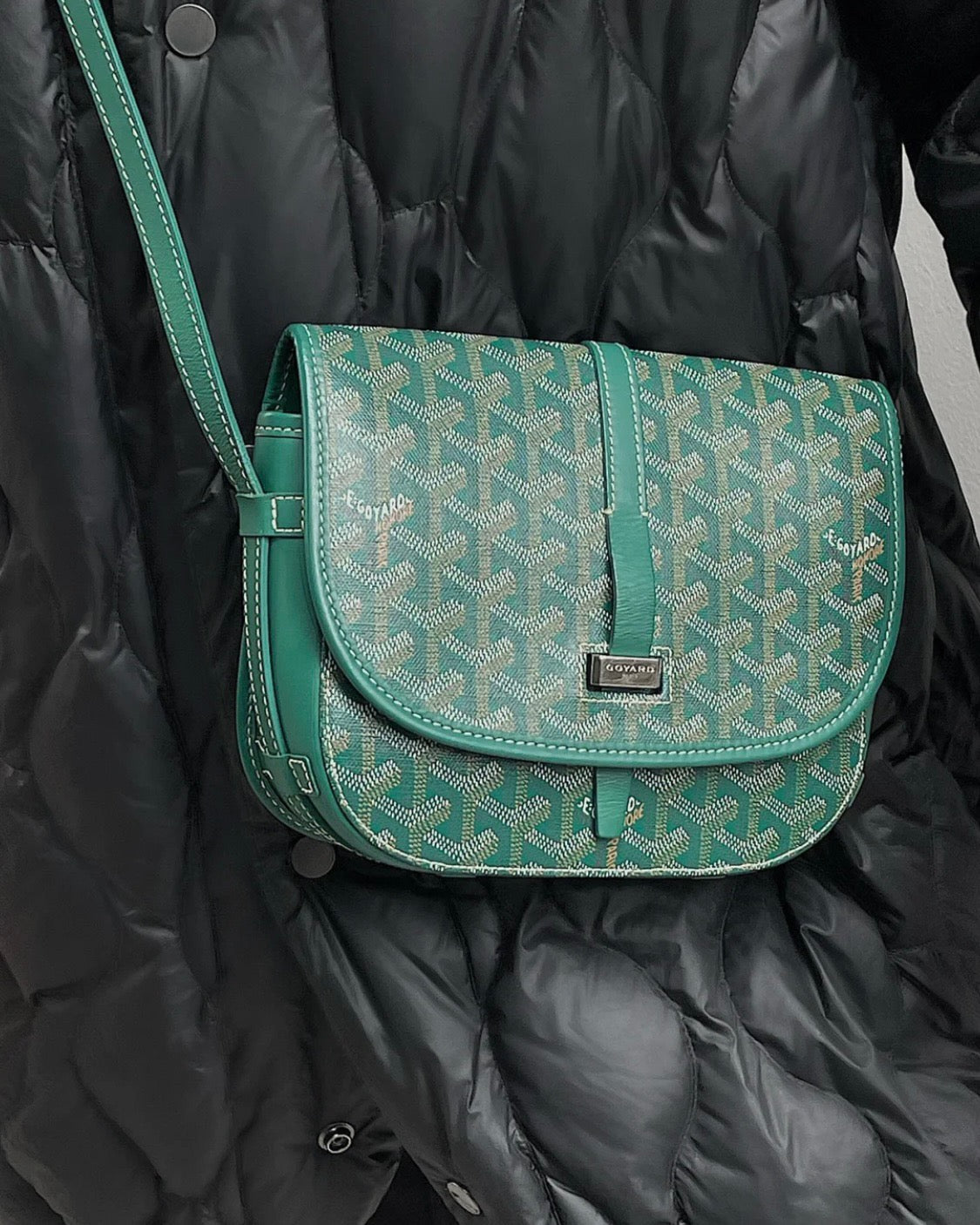 GOYARD Belvedere PM GREEN