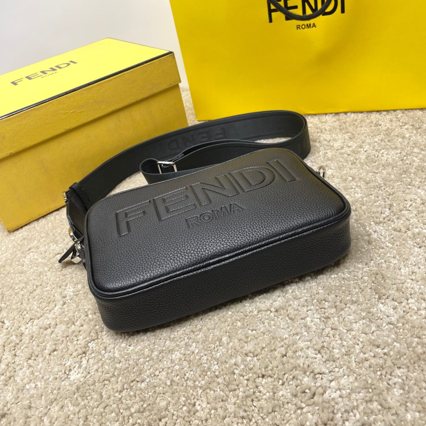 Fendi Diagonal Camera Case