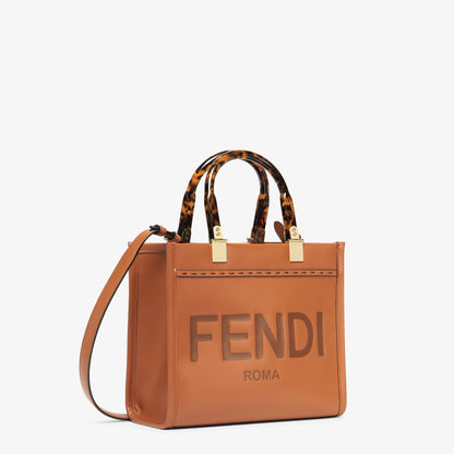 FENDI Sunshine small tote bag brown