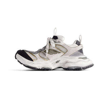 BALENCIAGA CARGO SNEAKERS IN WHITE/GREY