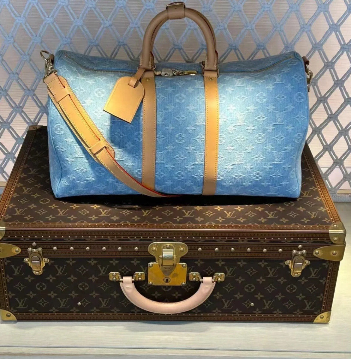 LV Keepall con bandolera 45cm M25334