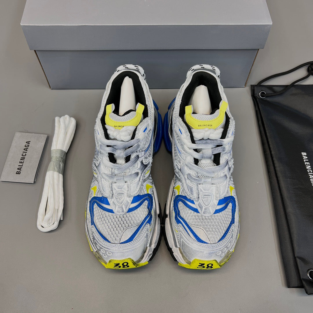 BALENCIAGA RUNNER White Yellow Blue